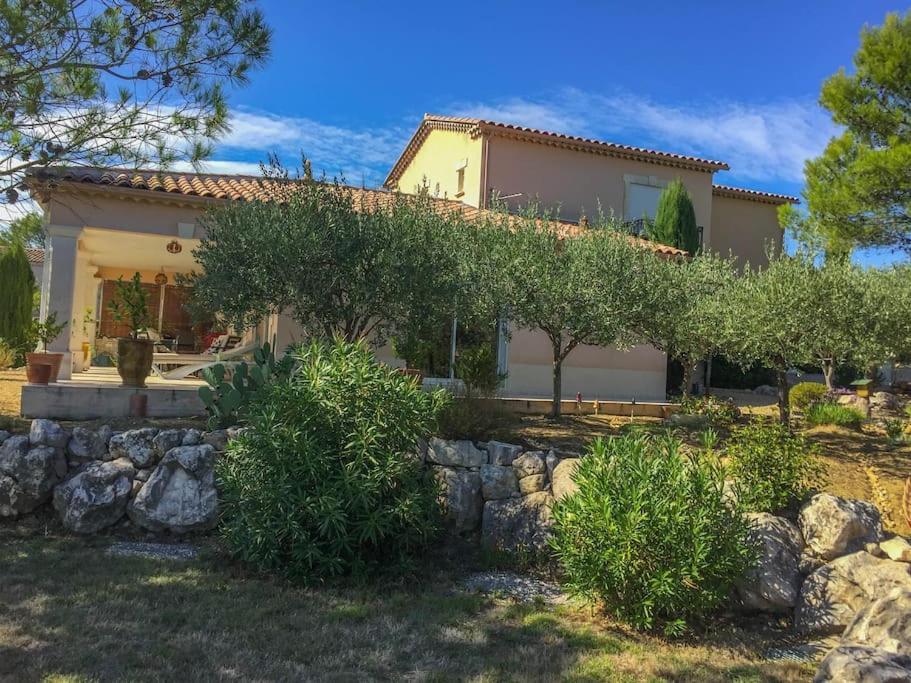 Anduze Gite Les Pins Au "Petit Clos Des Cigales" Massillargues-Attuech Buitenkant foto